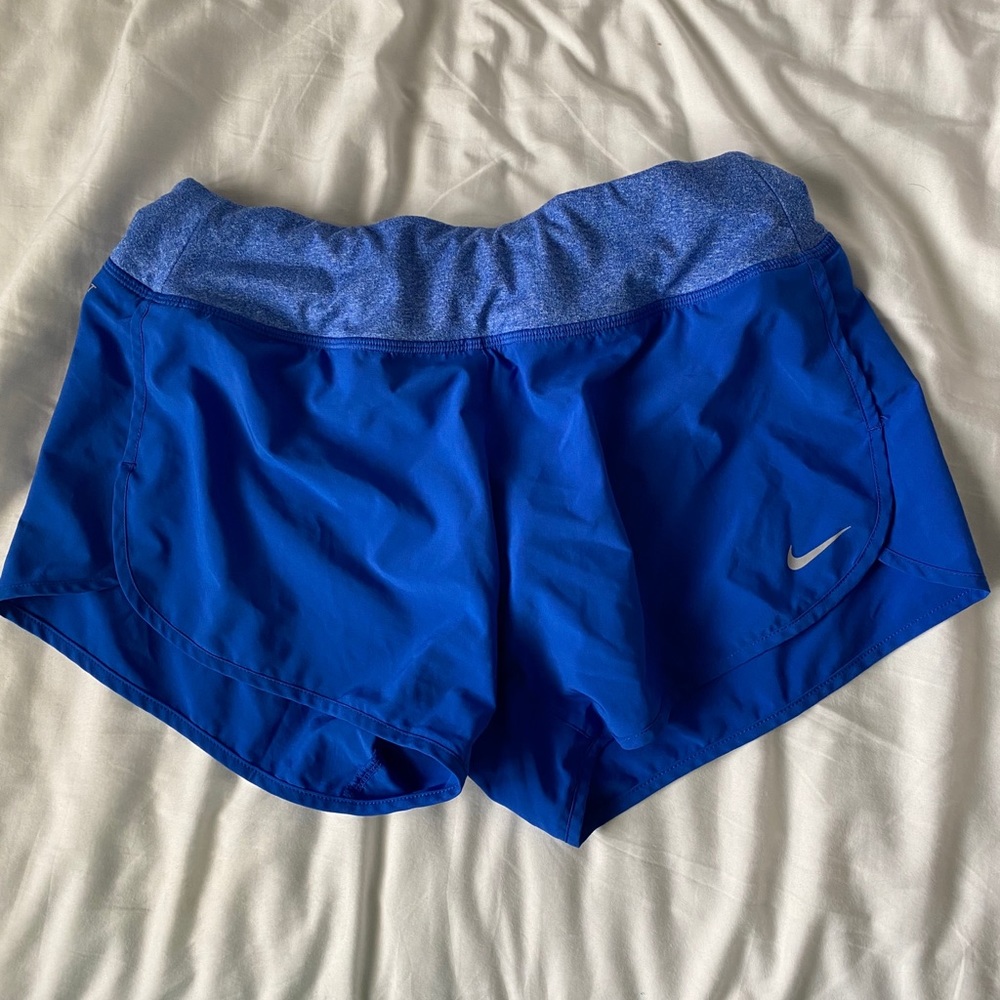 Royal blue nike shorts